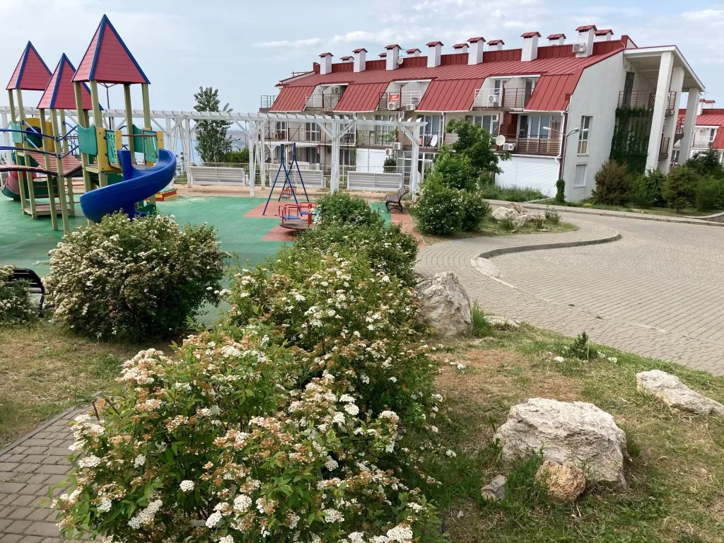 Квартира Квартира Уютная студия с видом на море в ЖК Fiolent Village — Севастополь