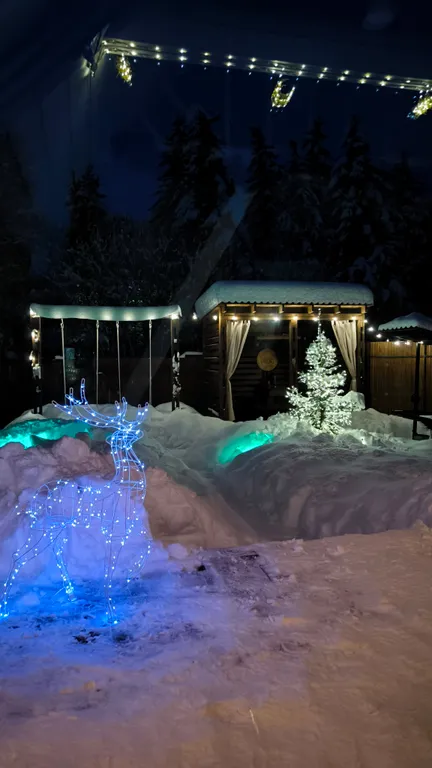 Шале в стиле Афрейм с индивидуальной территорией