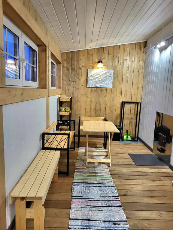 Дом Уютный на заливе реки Нерль с видом на лес