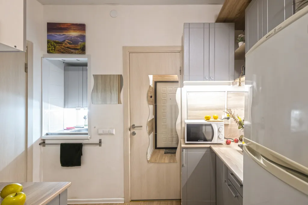 Бoльшaя стильная студия возле ТЦ Саларис