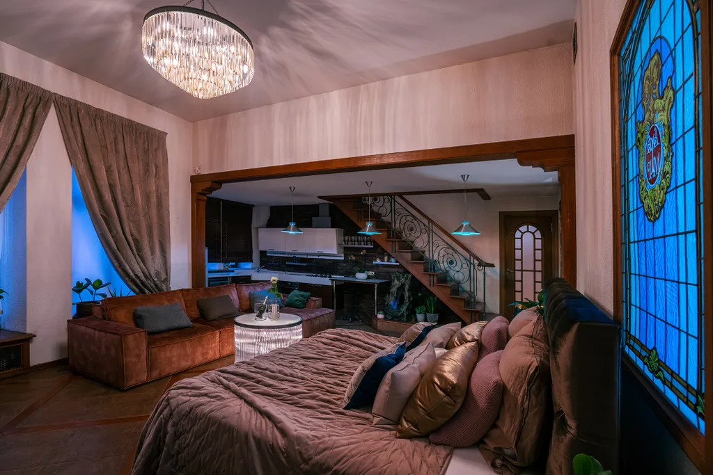 Премиальная двухуровневый номер со Спа зоной