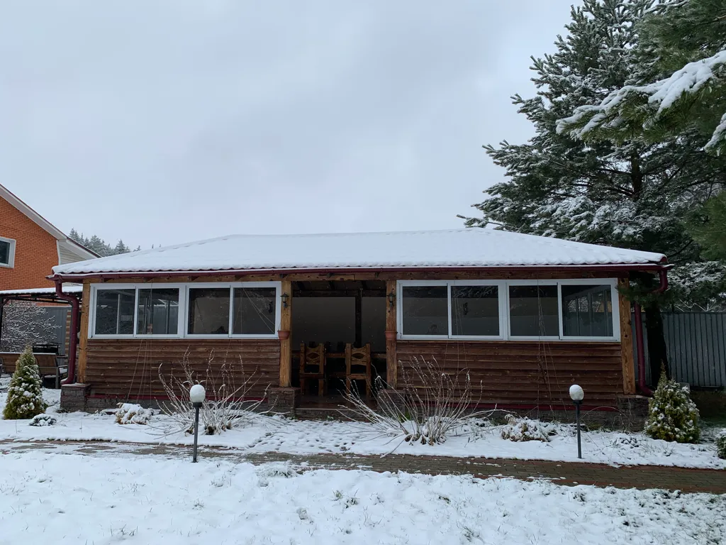 Дом у леса, с баней