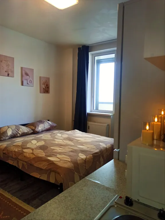 Комфортная студия в спокойных тонах у метро Девяткино