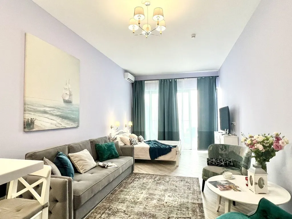 Уютная студия с шикарным видом на море