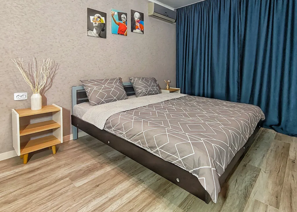 Уютно - и точка с парящей кроватью