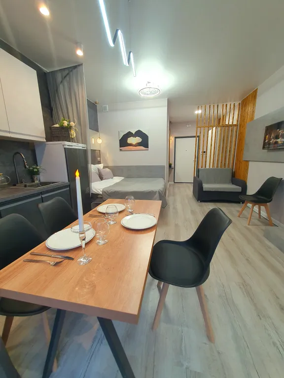 Квартира Квартира-студия Уютный вечер — Бугры