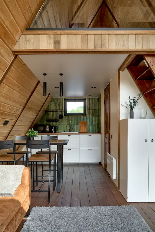 Треугольный дом на Финском заливе