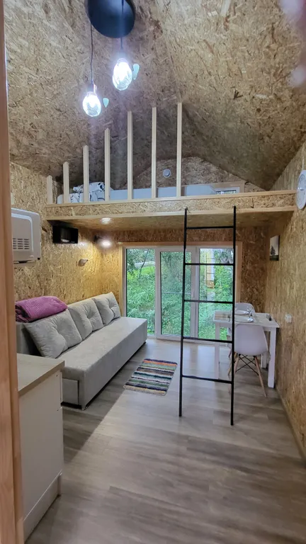 Дачный домик 2 Tiny white house