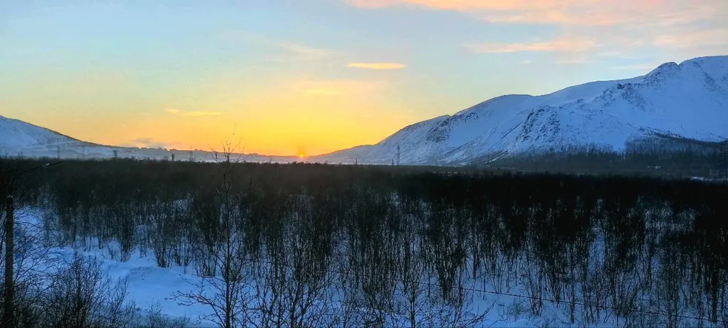 Квартира с видом на северное сияние