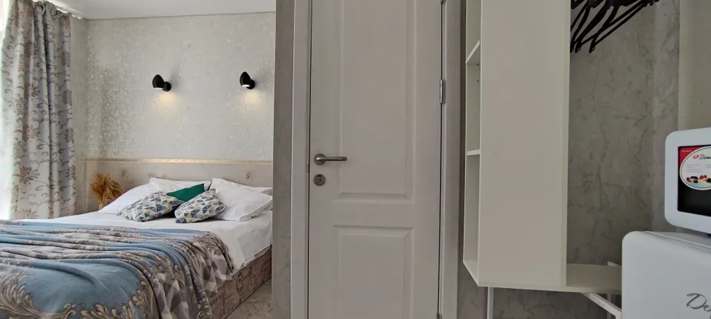 Апарты с балконом, отоплением, беседкой, парковкой