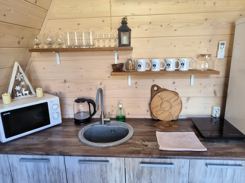 Шале в стиле Афрейм с индивидуальной территорией