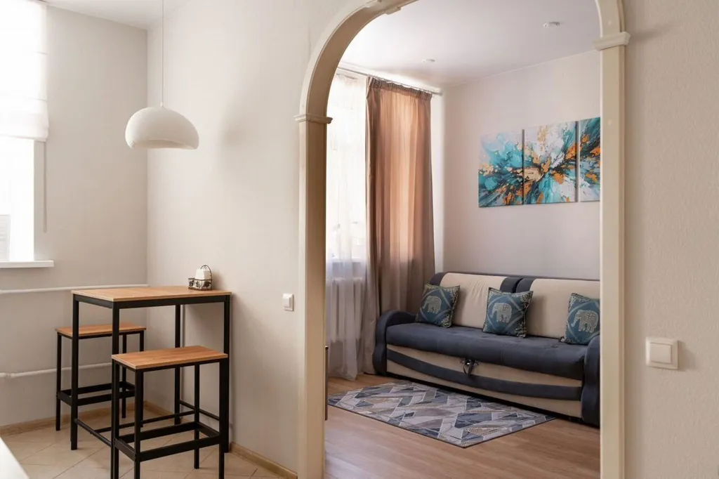 Квартира Уютная квартира с балконом — Санкт-Петербург