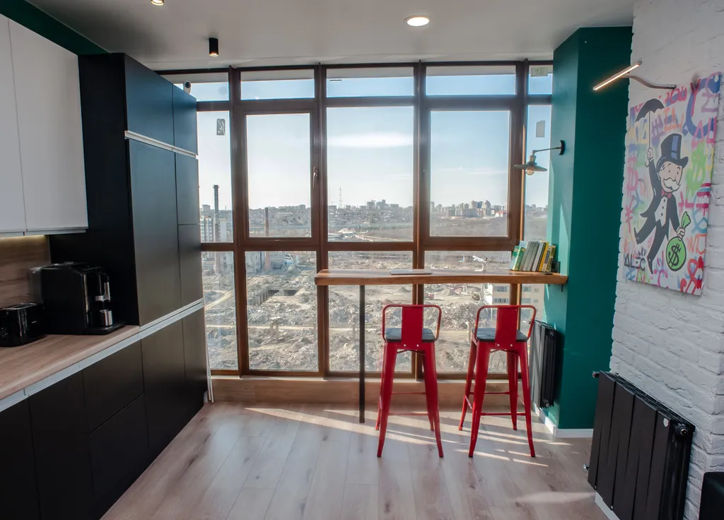 Артхаус студия с видом на Мамаев Курган