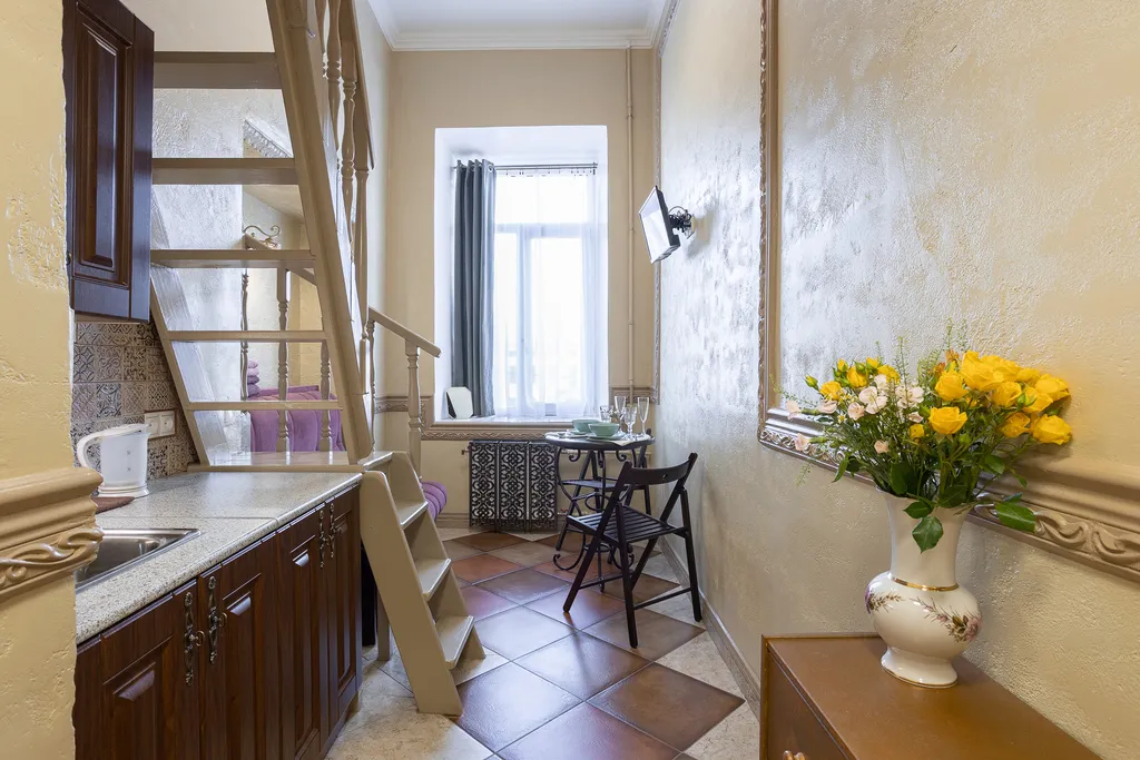 Квартира Квартира Уютная студия на набережной реки Фонтанки — Санкт-Петербург