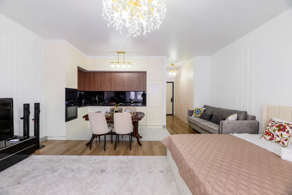 Стильные апартаменты на Аль-Фараби