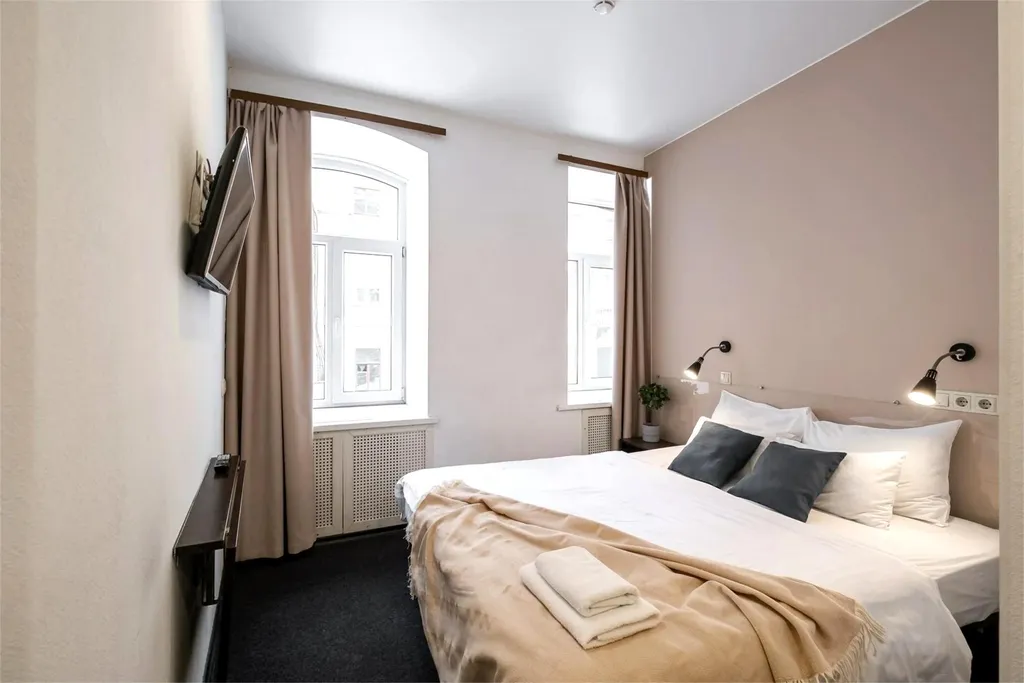 Квартира Двухместная комната с одной большой кроватью — Санкт-Петербург