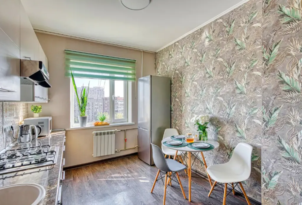 Квартира с изумрудными акцентами