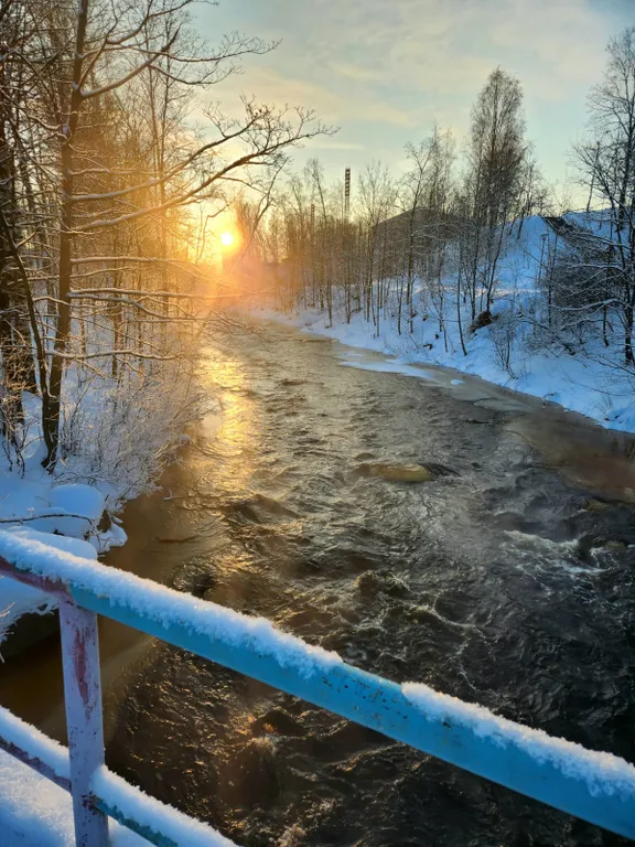 Апартамент в центре в парке на речке