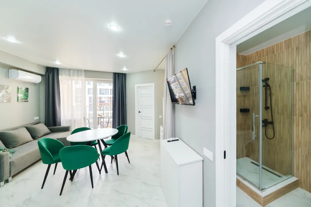 Евродвушка, балкон, вид на море