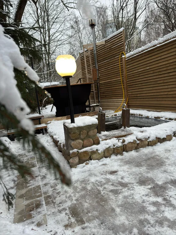 Коттедж Дом вблизи Суздальских озер с зоной отдыха и прудом — Санкт-Петербург