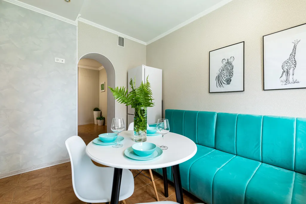 Уютная большая квартира с балконом для приятных вечеров