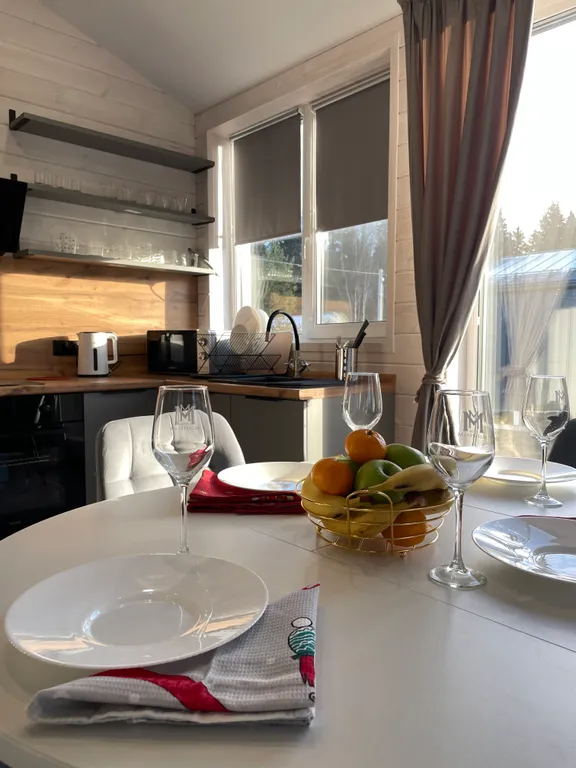 Коттедж Загородный шестиместный дом berezkino village — Можайск