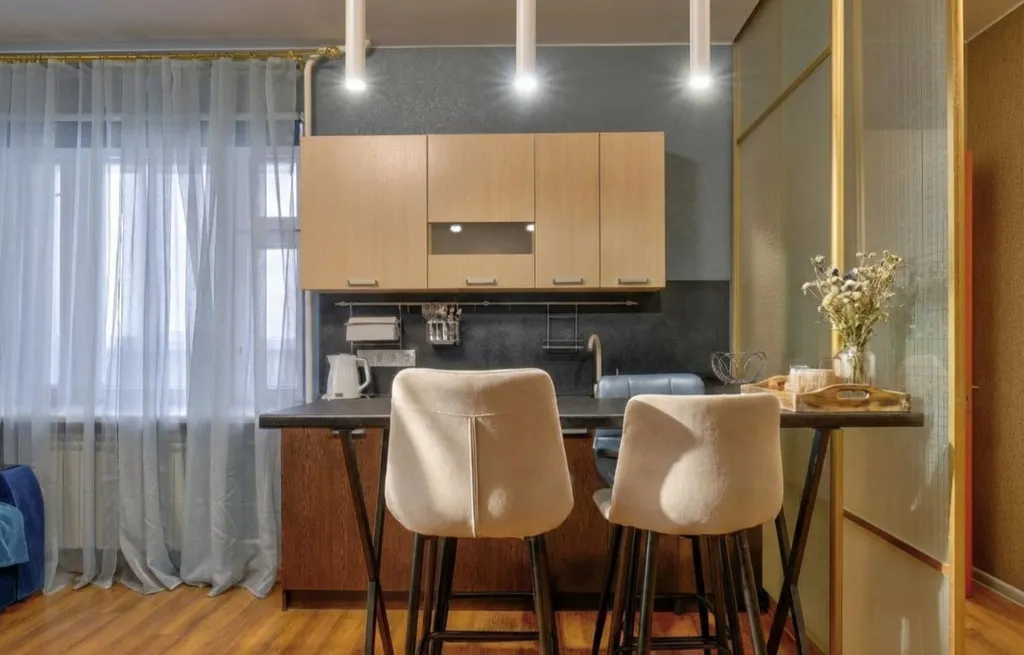 Просторные евродвухкомнатные апартаменты у Кафедрального собора