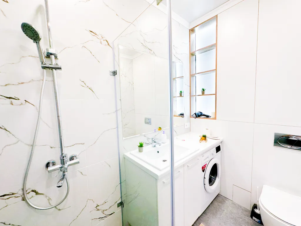 Уютный апартамент с видом с 22 этажа на город