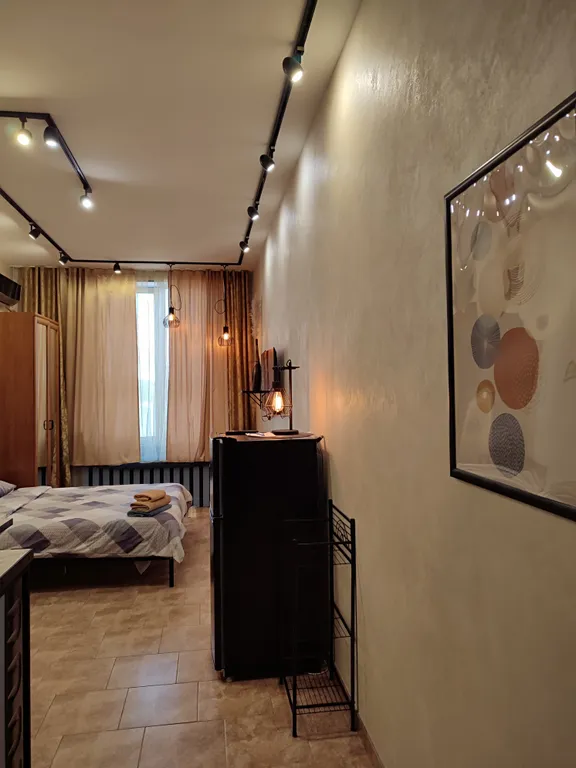 Уютная студия лофт, с очень красивым видом на горы