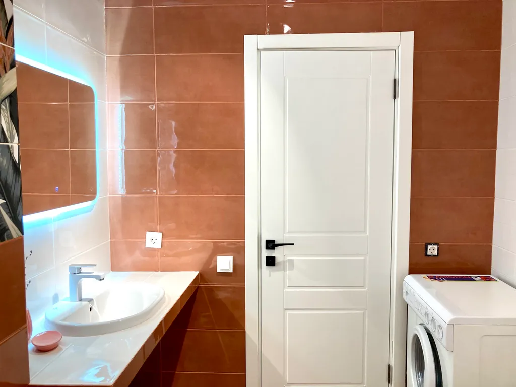 Стильная уютная квартира с зоной-барбекю и парковкой