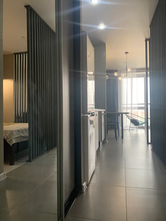 Стильные апартаменты в центре, панорамным видом на город