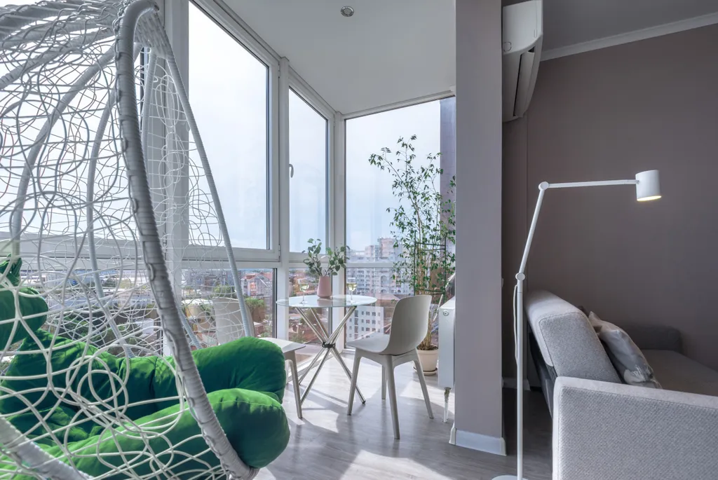 Квартира Квартира Студия с панорамными окнами, кровать как у великана, OLED-ТВ 65" — Краснодар