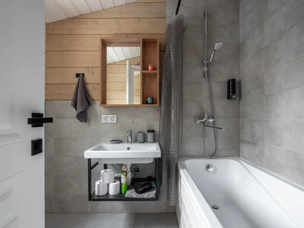 Семейный дом с камином