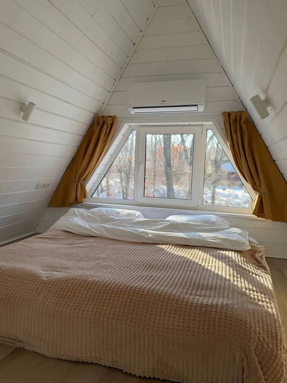 Дом A-Frame с купелью для Вашего уютного отдыха