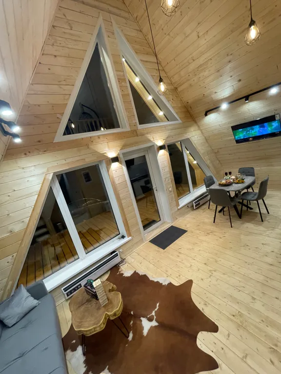 Новый Дом А-фрейм в Новом Неготино