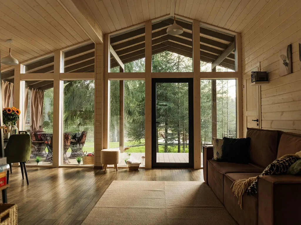 Коттедж Домик на берегу реки Охта — Агалатово