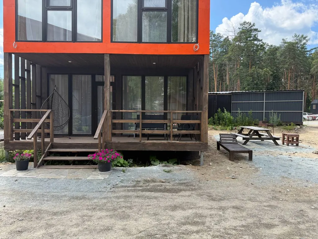 Студия на 2-4 человека на первом этаже шале Тургояк