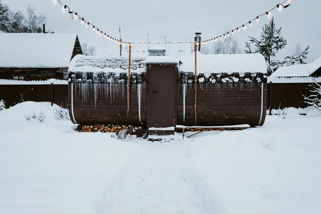 Загородный дом в окружении леса Grovehause