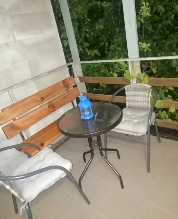 Уютные семейные апартаменты со своей террасой на большую семью