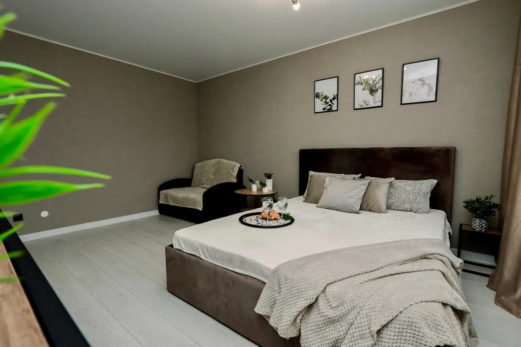 Евро двухкомнатная квартира для комфортного отдыха в центре города