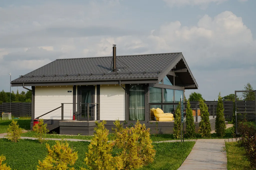 Янтарный дом в Загородном клубе у Плещеева озера