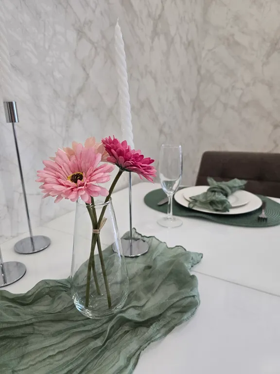 Уютная квартира с новым ремонтом, красивый вид на Кавказский хребет