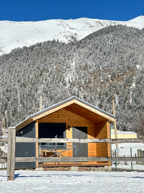 Коттедж 2-комнатный Дом — Архыз