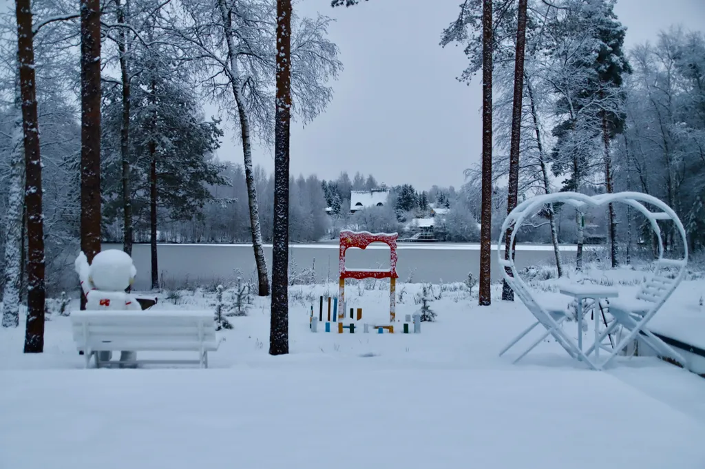 База отдыха Хэйлун Дом №6 Санья вид на озера