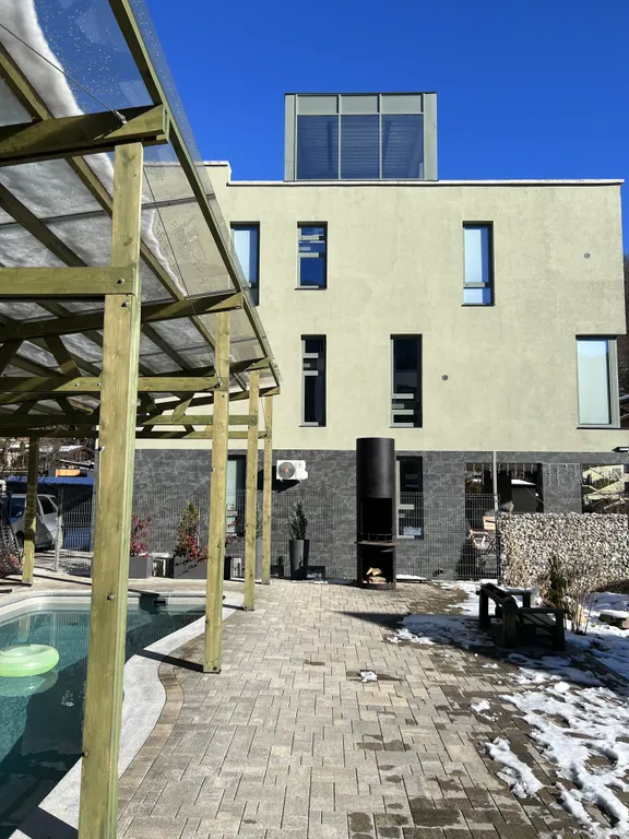 Апартаменты в Куб-терра, Голубой лён