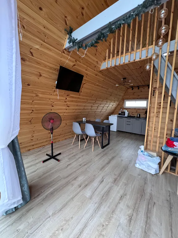 Домик А-Фрейм в деревне