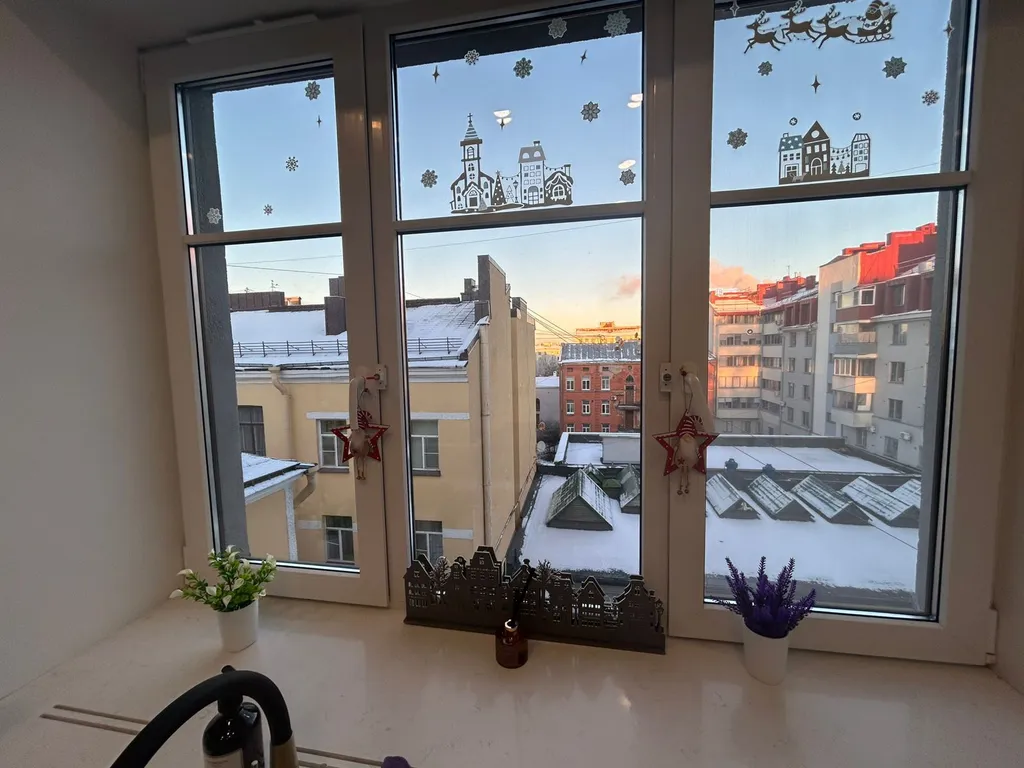 Стильная квартира в зеленом центре Выбора