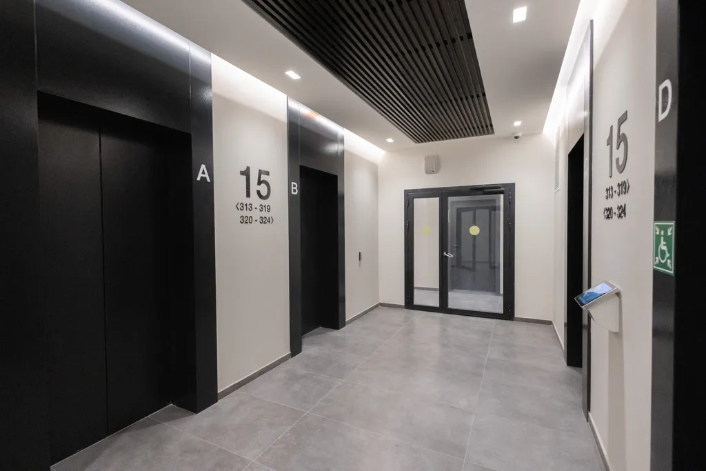 Квартира Квартира Стильная студия с видом на Москву в AFI Tower — Москва