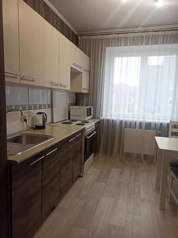 Квартира в новом микрорайоне недалеко от центра города