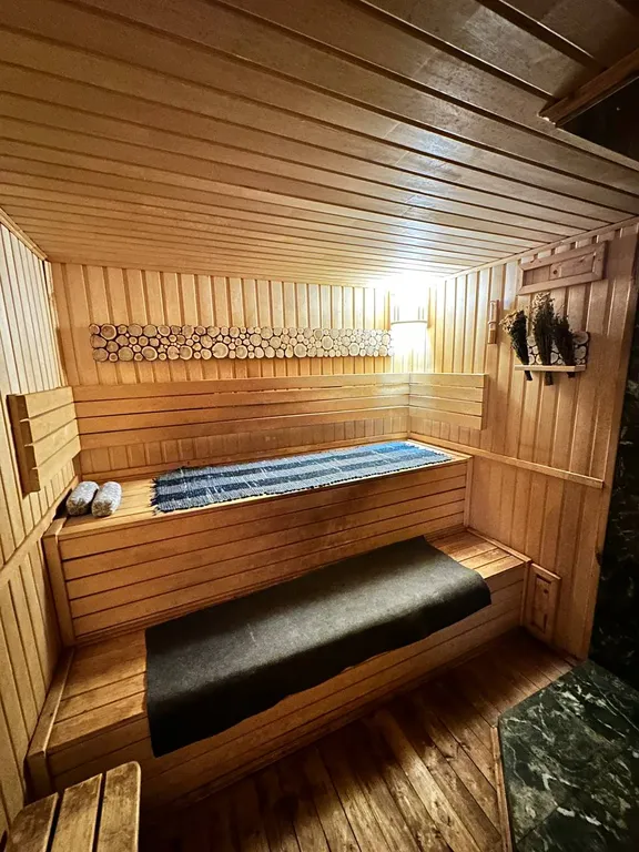 Русская усадьба с баней со швейцарским флёром